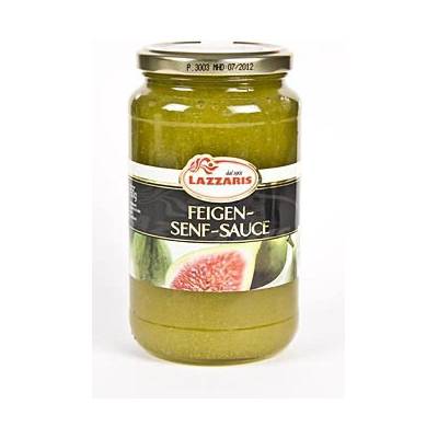 Lazzaris fíkovo-hořčicová omáčka typ Ticino 750 g