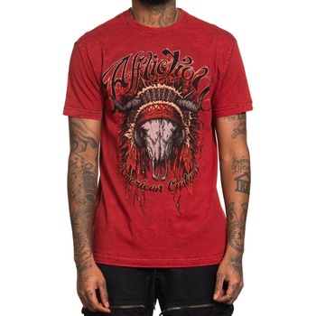AFFLICTION мъжка тениска affliction - ac highway roam - a26341-mrbl