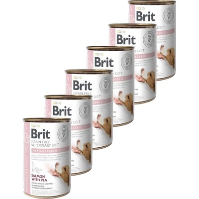 Brit Veterinary Diets GF Dog Hypoallergenic 6 x 400 g