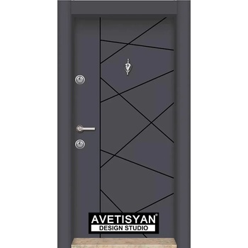 Image 1 of Haska Блиндирана врата Parkdor Стар 21 Антрацит (цена без монтаж)