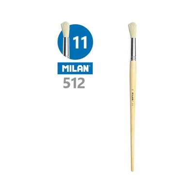Štetec guľatý MILAN č. 11 - 512
