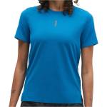 HOKA Дамска тениска HOKA Women's Everyrun Short Sleeve Running shirt - Night Glow Blue (916-7437-0314)