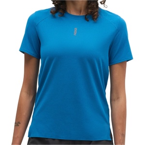 HOKA Дамска тениска HOKA Women's Everyrun Short Sleeve Running shirt - Night Glow Blue (916-7437-0314)