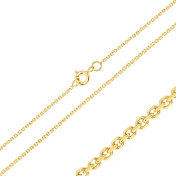 Argento Zlatá retiazka - vzor rolo 1A032