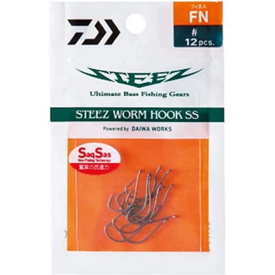 Daiwa Steez Worm Hook SS FN vel.2 12 ks