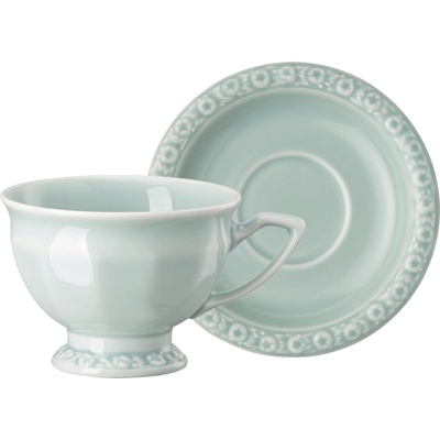 Rosenthal Чаша за еспресо Maria en Vogue Mint с чинийка 80 мл (10430 407167 14722 + 10430 407167 14721)