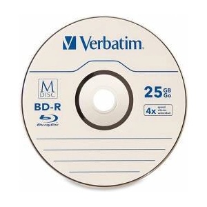 Verbatim Диск Verbatim BD-R, 25 GB, 4x скорост на запис, 5 бр, office1_2065240020
