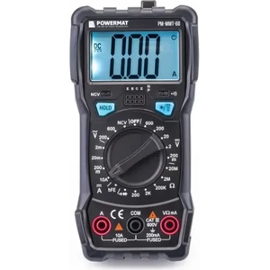 POWERMAT Универсален цифров мултицет Powermat PM-MMT-60/ DC 10 A (PM-MMT-60)