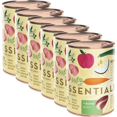 Terra Canis Essential 8 Пиле и Телешко 6 x 385 г