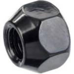 Invento Гайка M12x1, 5, отворена, без фланец, резба 15 mm, размер на гаечния ключ: 21, черна (561-5208 czarna)
