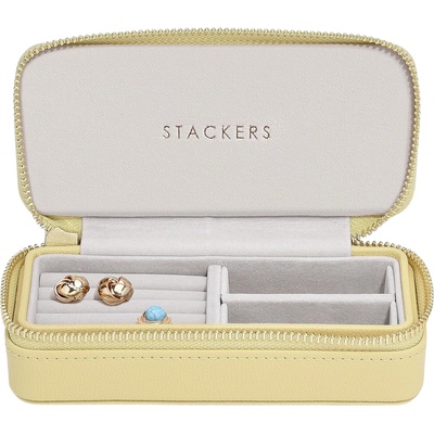 Stackers Пътническа кутия за бижута Travel Medium Stackers жълта (76182)