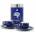 Danesi Duo Plus Комплект мляно кафе Blue Etiopia - Dark Cassette 250 г + 2 чаши и 2 чинийки - син