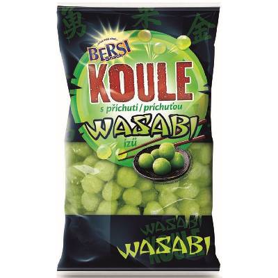 Úsovsko food a. s. Bersi Snack топчета с вкус на уасаби 120 г