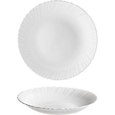 TORO talíř POLÉVKOVÝ TITAN OPÁLOVÉ SKLO 22 cm