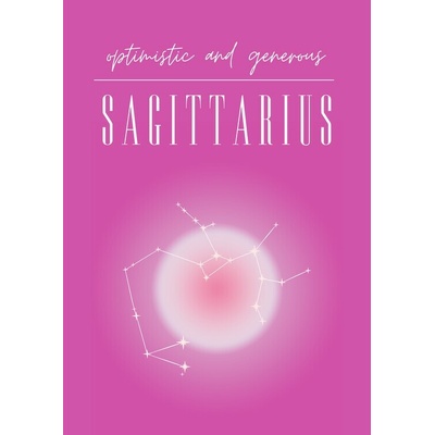 Plagát, Obraz - Sagittarius Zodiac Constellation, Amelie, 30 × 40 cm