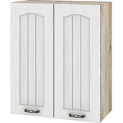 ИРИМ Горен кухненски шкаф Сити АРФ-Бяло фладер-04-3 60 см