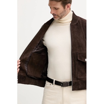 Michael Kors Велурено яке бомбър Michael Kors в бежово преходен модел CT5801E4R4 (CT5801E4R4)