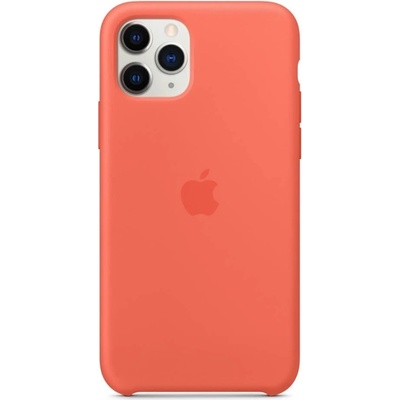 Apple Калъф за Apple iPhone 11 Pro, силиконов, Apple Silicone Case MWYQ2ZM/A, оранжев (MWYQ2ZM/A)