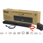 Club 3D Док за преносим компютър Club 3D - CSV-2541 (USB-C към 4xUSB-C, 2xUSB-A, 2xHDMI, 2xDP, RJ45, SD/MicroSD, 100W PD, 4K60hz) (CSV-2541)