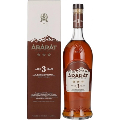 Ararat 3Y 40% 0,7 l (karton)