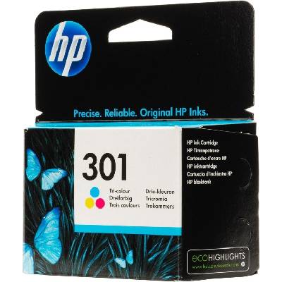 HP Оригинален мастилен картридж HP Color №301 за DJ1000|1050|1055|2050|3050 "CH562EE (CH562EE)