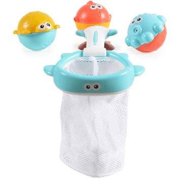 Moni Играчка за баня кош с три играчки he0262 (3800146222857)