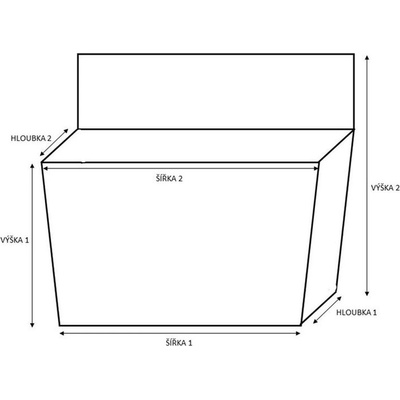 Heidrun Plastový úložný box s vekom Clip box 14l