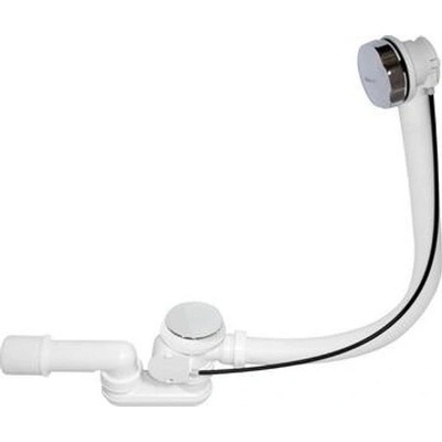 Alcadrain Automatický sifón do vane 100 cm, kov A55KM-100