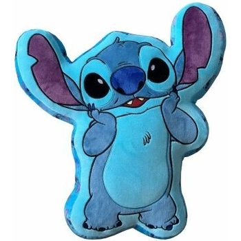 Halantex Tvarovaný 3D vankúš Stitch Disney 33 x 39