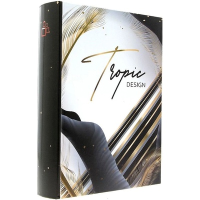 Gedeon Fotoalbum 10x15/200foto B-46200S Black leaf 1