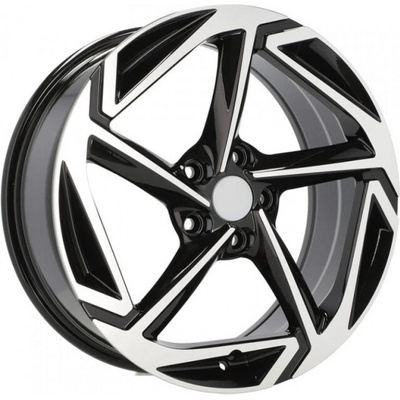 Racing Line A5898 7.5x18 5x114.3 ET51 polished black