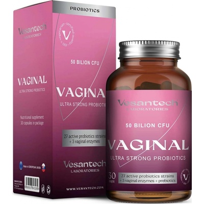 Vesantech Vaginal vaginální probiotika 50 miliard CFU 60 kapslí