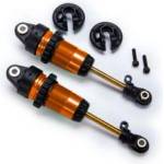 Traxxas амортисьор GTR дълъг оранжев PTFE TiN (2)