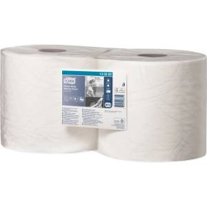 Tork Индустриални хартиени кърпи Tork Advanced 430 малка ролка бяла - 2 бр