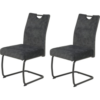 Sconto Laurina I S Vintage Antracitová 2 Ks