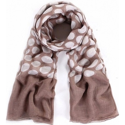 Luxusní šátek Dot Beige