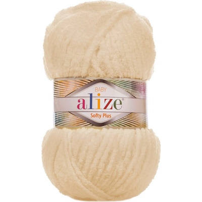 Alize příze Softy Plus 310 krémově béžová