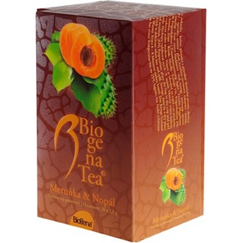 Biogena Čaj Tea Meruňka Nopál 20 x 2,5 g