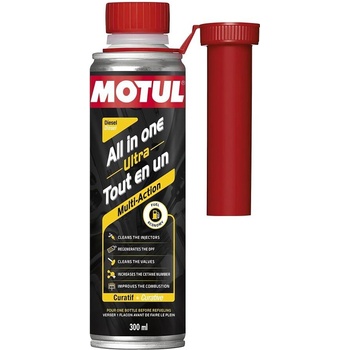 Motul All In One Ultra Diesel добавка за дизелови двигатели 300 мл