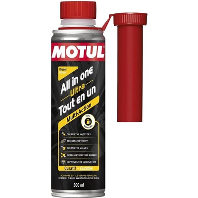 Motul All In One Ultra Diesel добавка за дизелови двигатели 300 мл