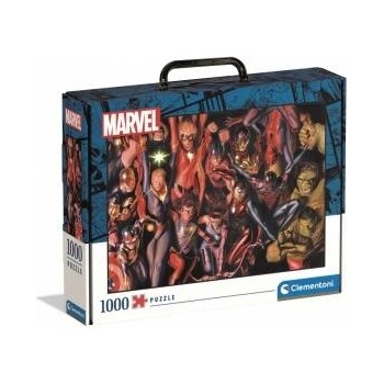 Clementoni Puzzle 1000 Brief Case Marvel 2022