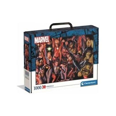 Clementoni Puzzle 1000 Brief Case Marvel 2022