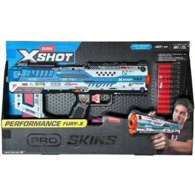 X-Shot PRO SKINS Pistole na šipky + 40 šipek -