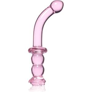 DreamToys Glaze Glass 8" Rosebud G-spot дилдо 19 см