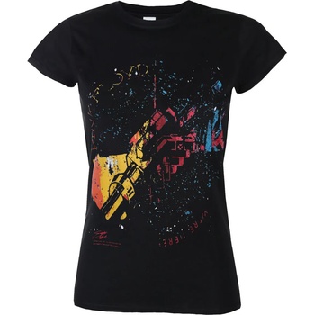 ROCK OFF Дамска тениска Pink Floyd - Machine Greeting Orange - ROCK OFF - GDAPFTS06LB