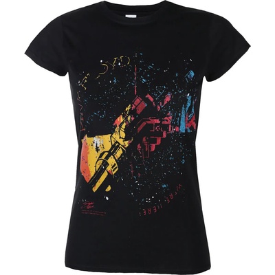 ROCK OFF Дамска тениска Pink Floyd - Machine Greeting Orange - ROCK OFF - GDAPFTS06LB