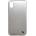 BMW Brushed Aluminium Soft Case - дизайнерски алуминиев кейс с TPU рамка за iPhone XS, iPhone X (сребрист)
