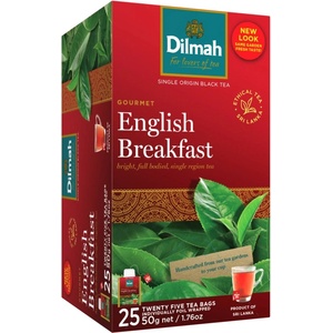 Dilmah Черен чай Dilmah Английска закуска 25 x 2 г
