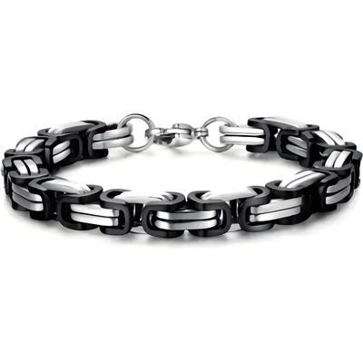 HARAHU Гривна al-29854 - Черна / Сребриста / 18см kp29854 (al-29854)