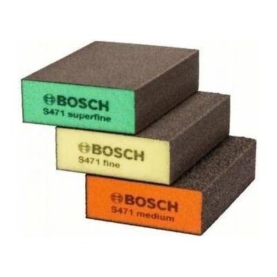 BOSCH 3dílná sada brusných houbicek